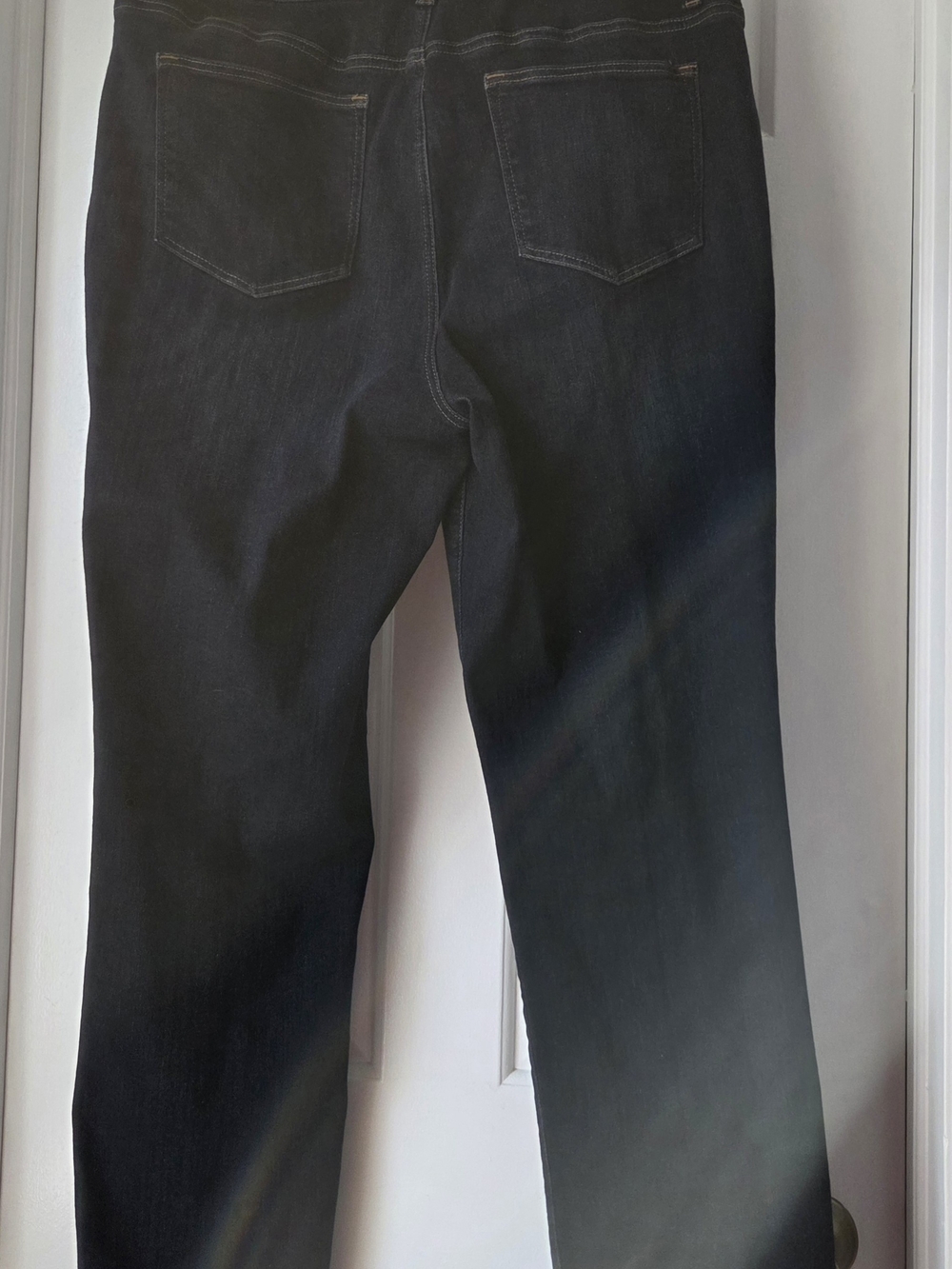 Talbots Dark Blue Straight-Leg Jeans - Picture 2 of 3